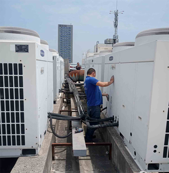 大余中央空调制热和不制冷系统维修方法